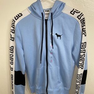VS PINK Blue Hoodie